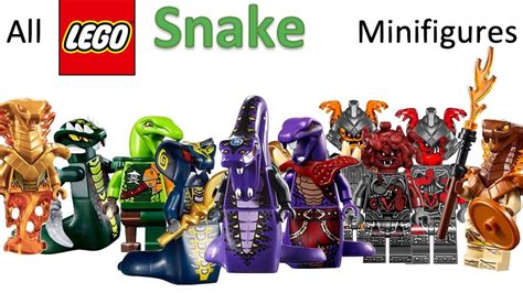 lego ninjago snake|lego ninjago snake minifigure.